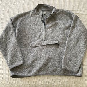J. Crew Polartec® sherpa fleece pocket pullover